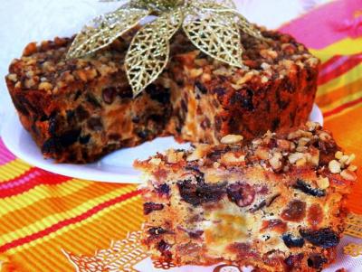 Рождествеский кекс с сухофруктами и орехами, фото-рецепт Рождествеский кекс с сухофруктами и орехами, фото-рецепт